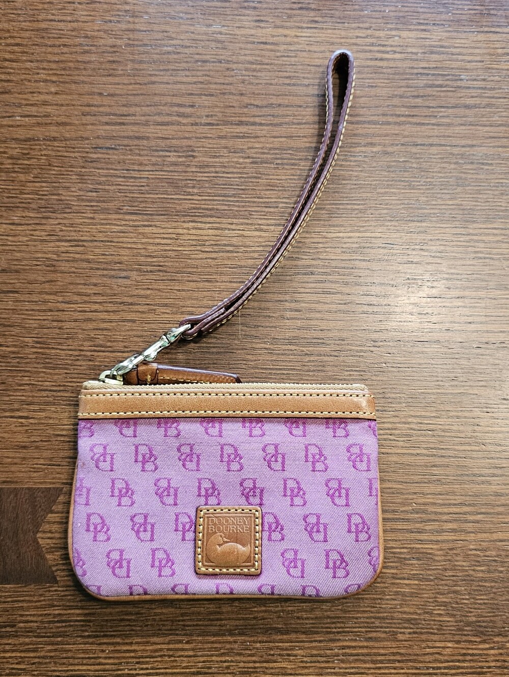 Dooney & Bourke Wristlet Coin Pouch Vintage